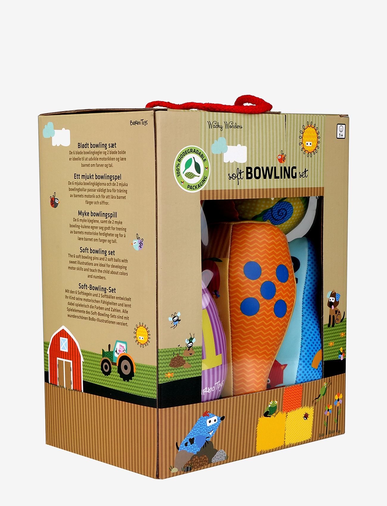 Barbo Toys - Wacky Wonders Soft Bowling Set - multi - 2