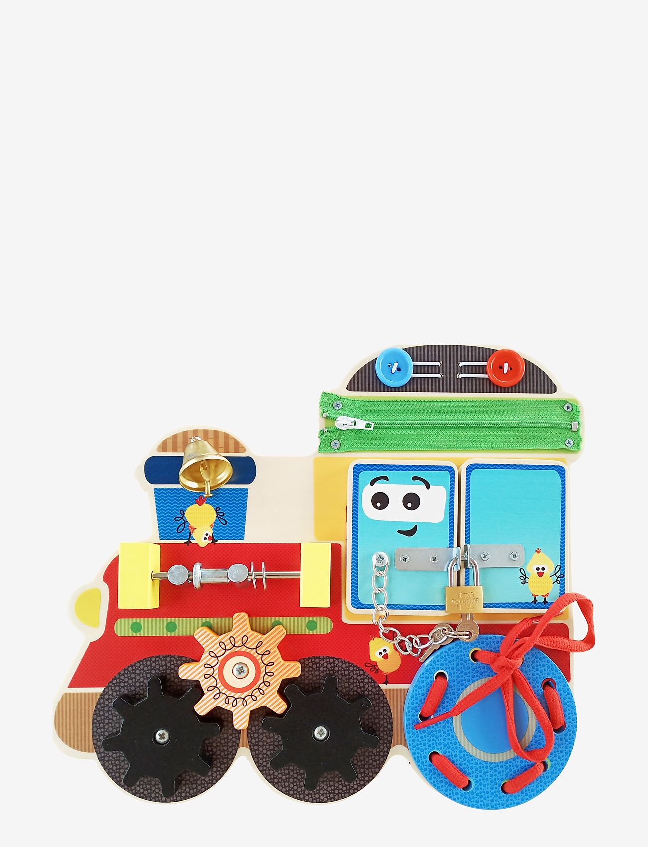 Barbo Toys - Wacky Wonders - Busy Board - Train - multi - 1