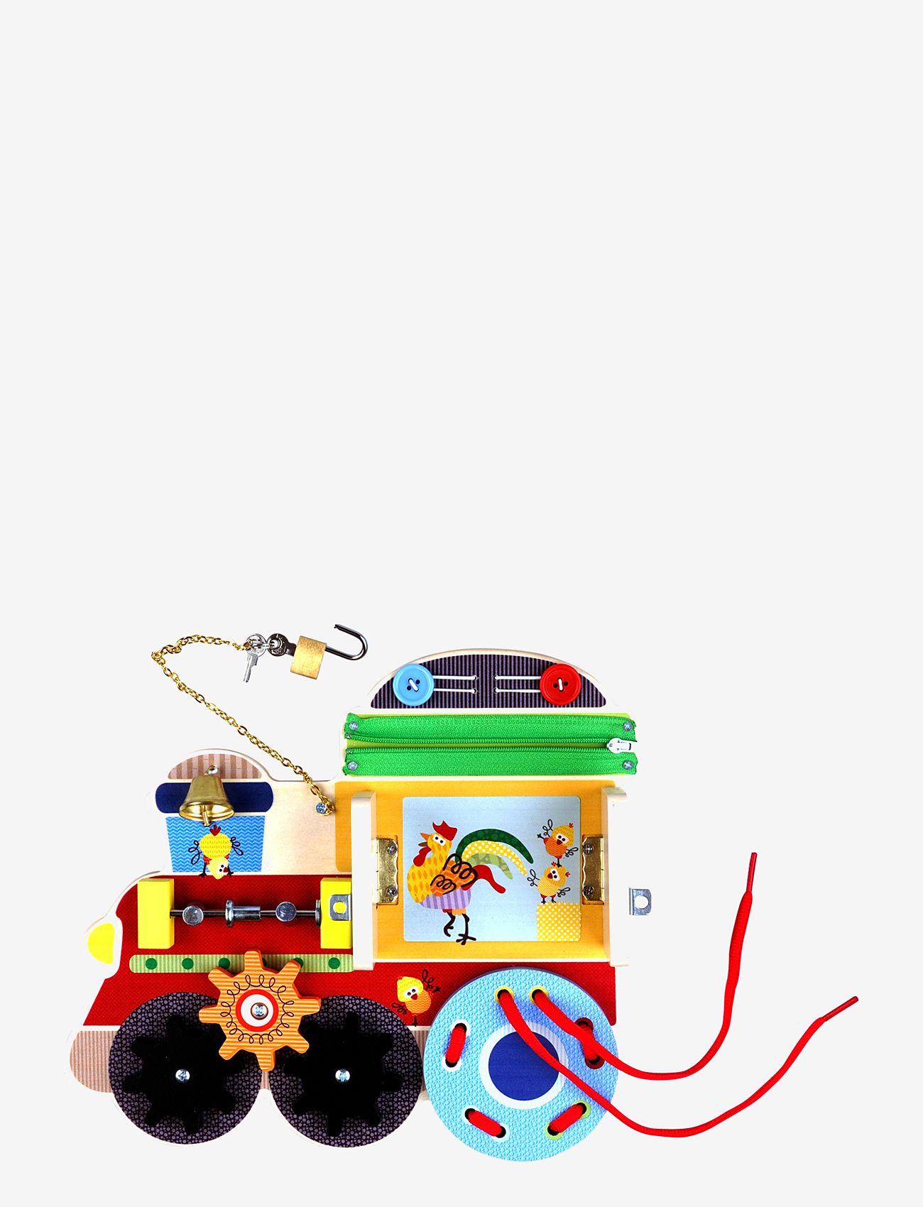 Barbo Toys - Wacky Wonders - Busy Board - Train - multi - 2