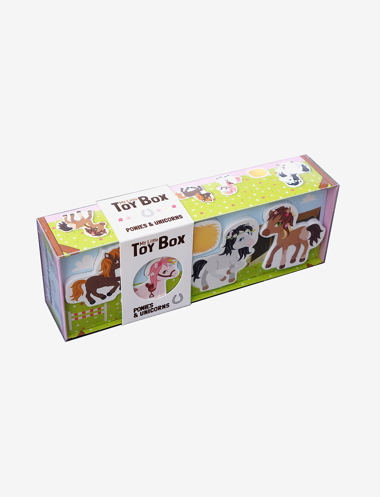 Barbo Toys - My Little Toy box - Horses and Ponies - träfigurer - color horse - 0