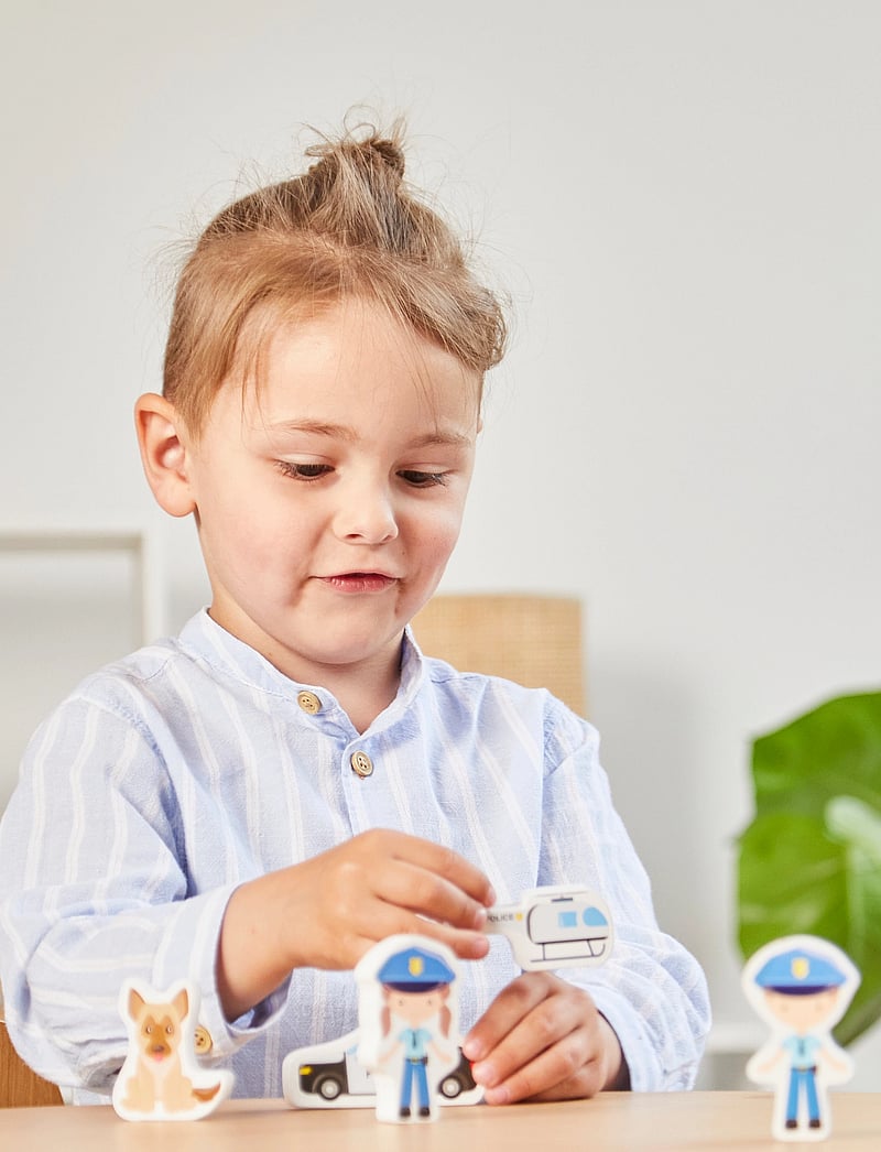 Barbo Toys - My Little Toy Box - Police - INT - puidust figuurid - multiple color - 0