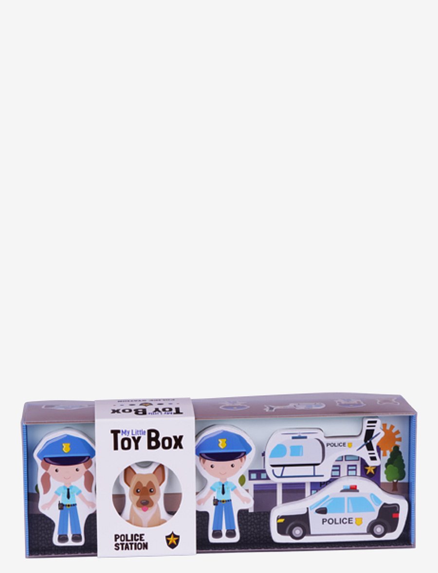 Barbo Toys - My Little Toy Box - Police - INT - holzfiguren - multiple color - 5