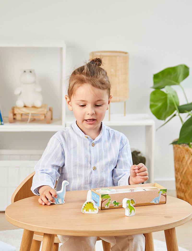 Barbo Toys - My Little Toy box - Dino - puidust figuurid - color dino - 3