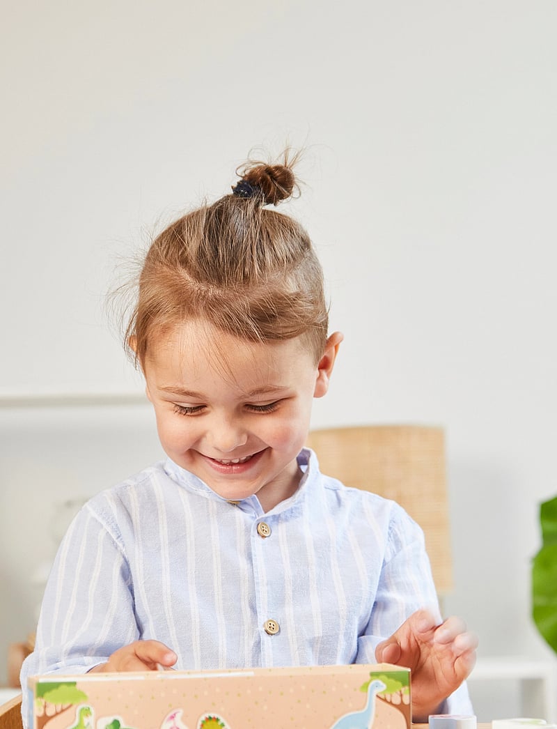 Barbo Toys - My Little Toy box - Dino - puidust figuurid - color dino - 4