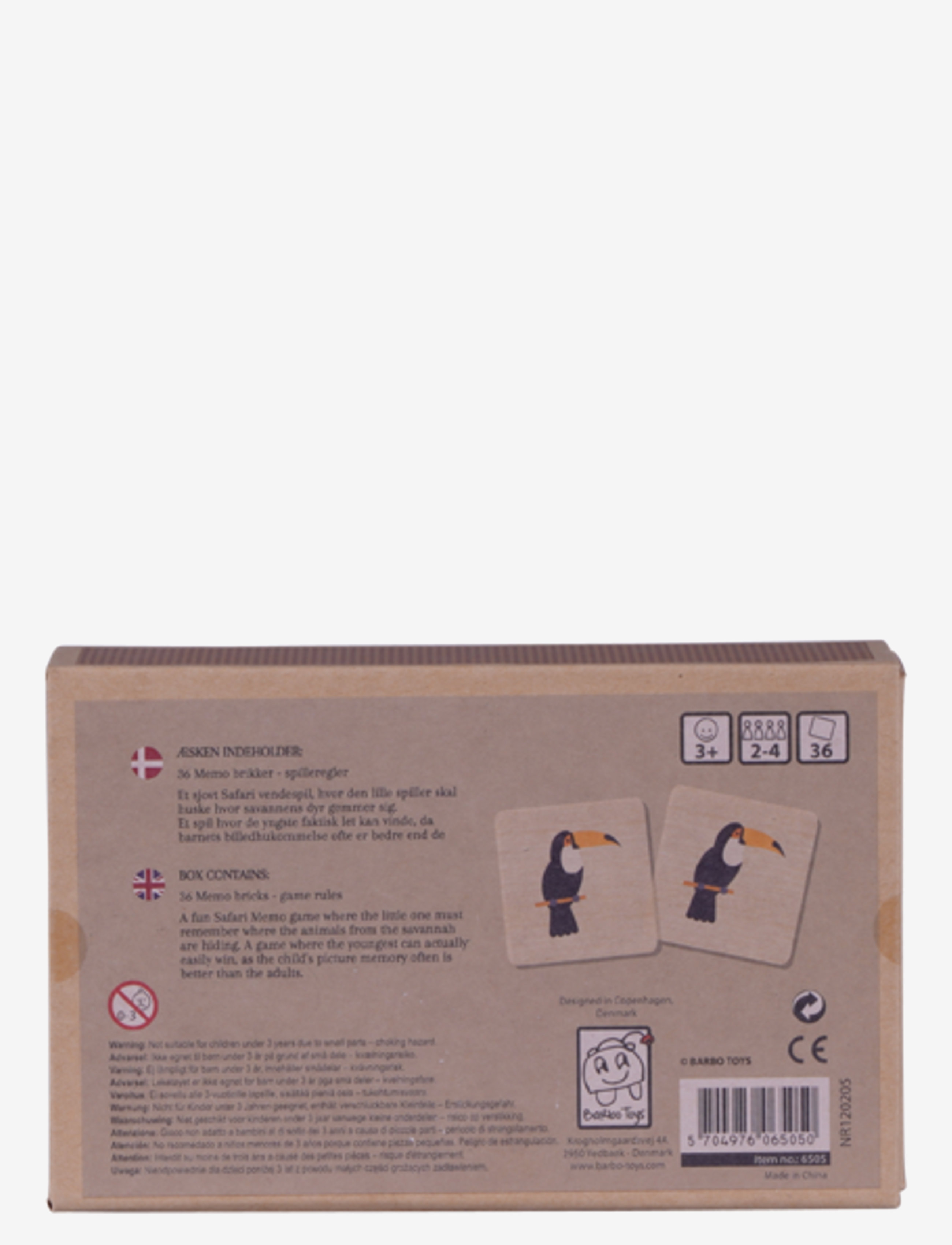 Barbo Toys - Safari Memo - multiple color - 3