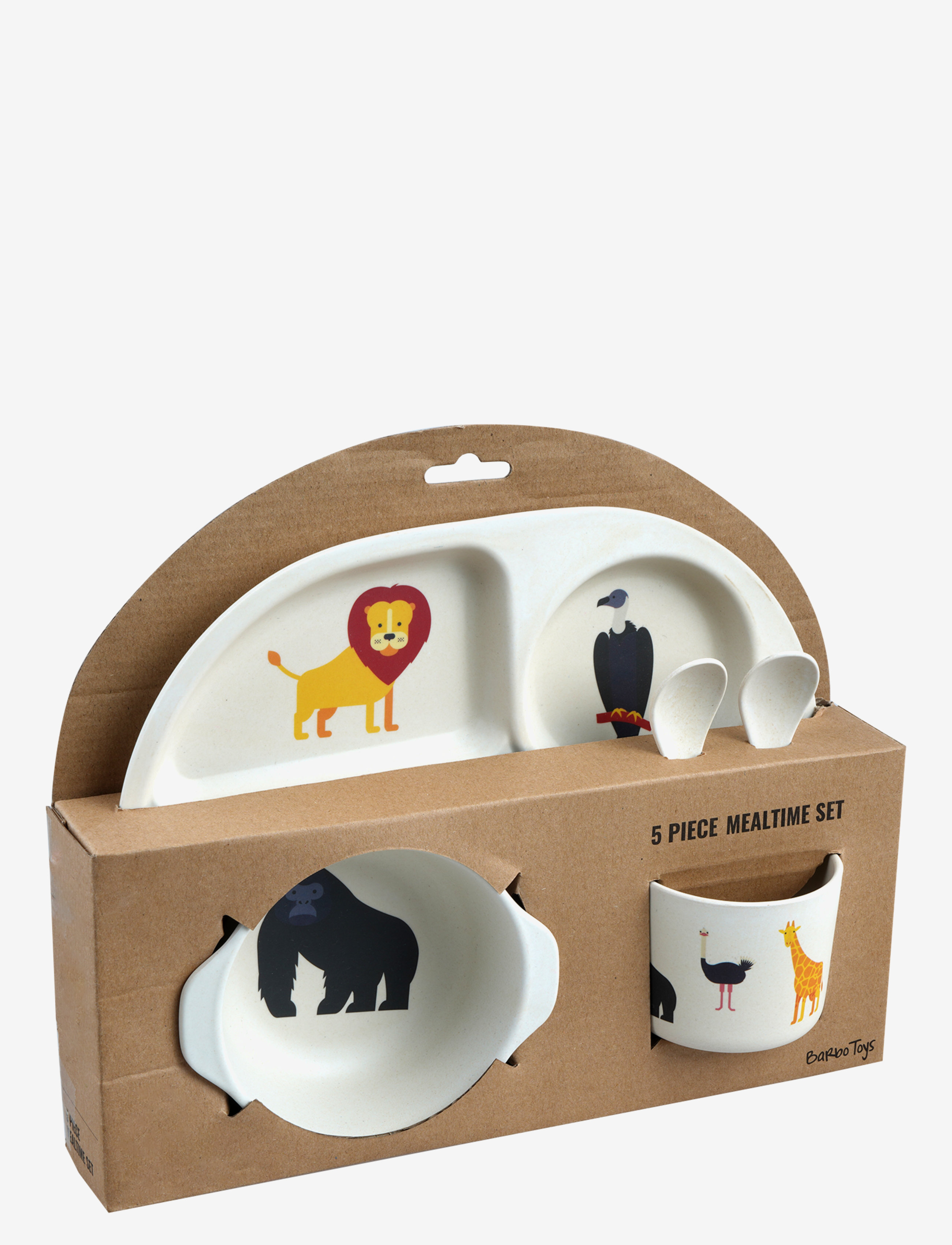 Barbo Toys Safari 4 set - Serveringsset - MULTIPLE COLOR / multi