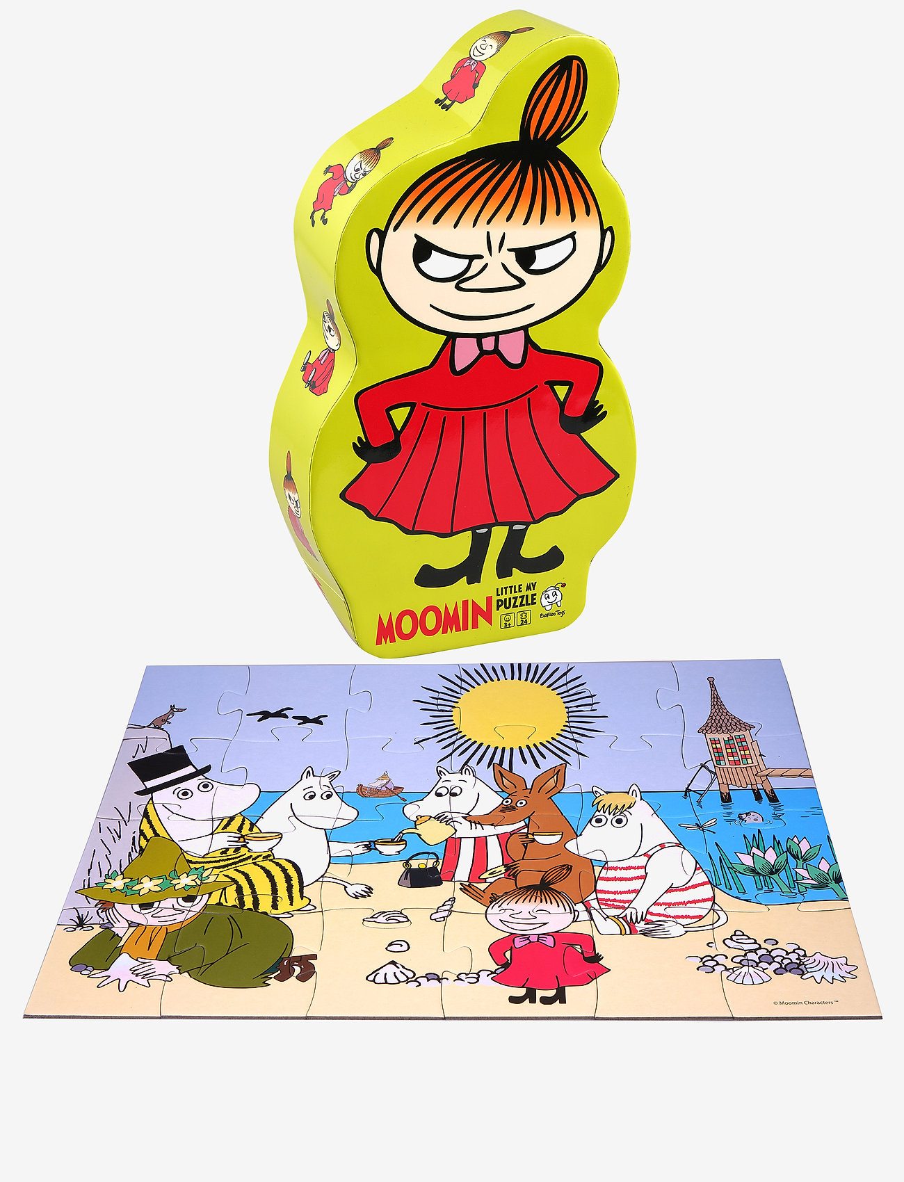 Muumitrollid - Moomin - Little My deco puzzle - pusled - multiple color - 1
