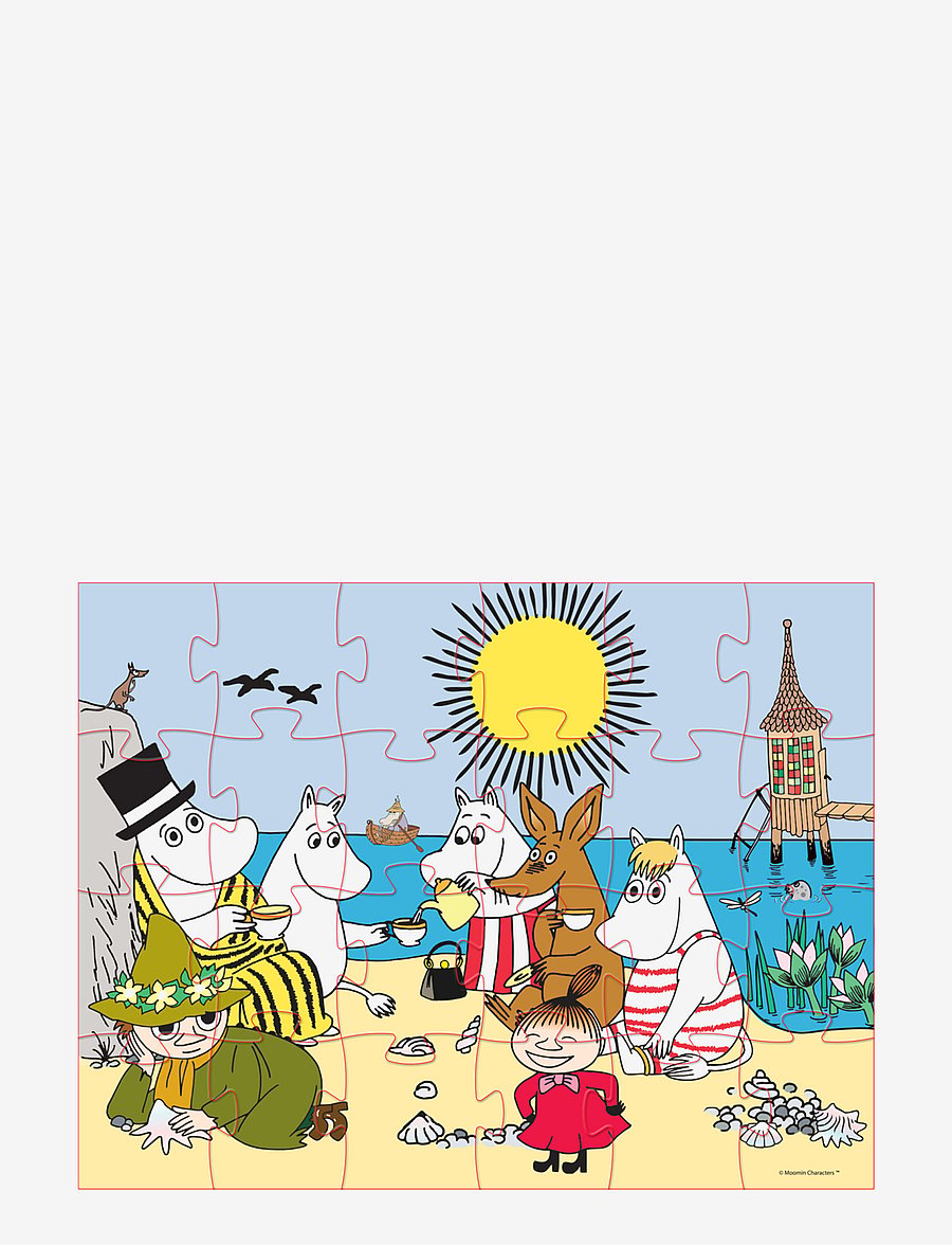 Muumitrollid - Moomin - Little My deco puzzle - pusled - multiple color - 3