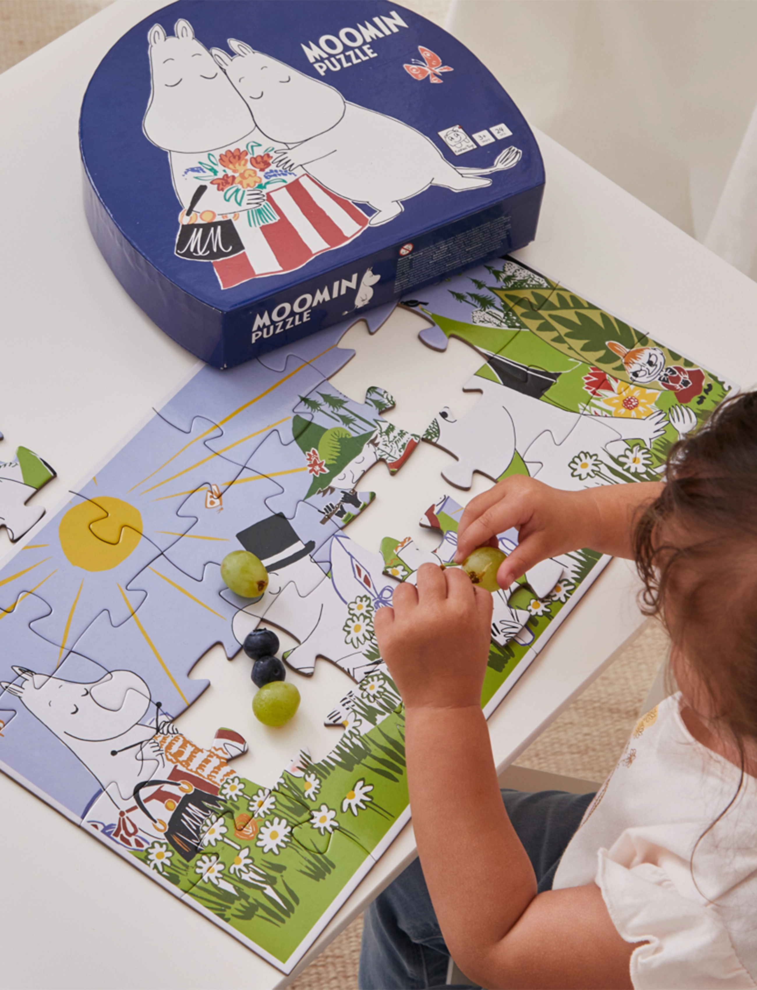 MUMIN Mumitolden Og Mumimor Dekopuslespil, One Size, Puzzles, Mehrfarbig/gemustert - Classic Kinder