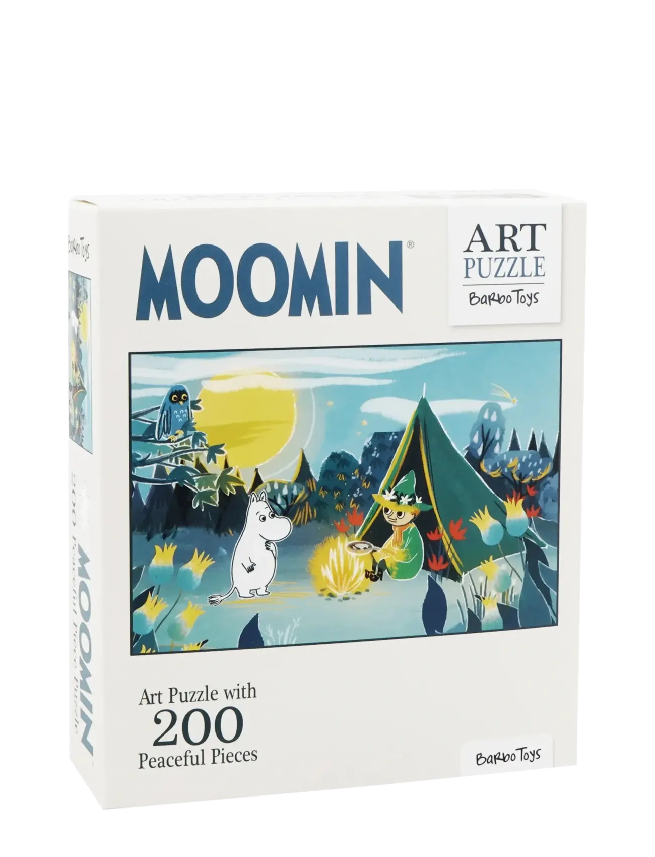 Barbo Toys Moomin 200pcs Puzzle - Blue - Pussel - MULTIPLE COLOR / multi