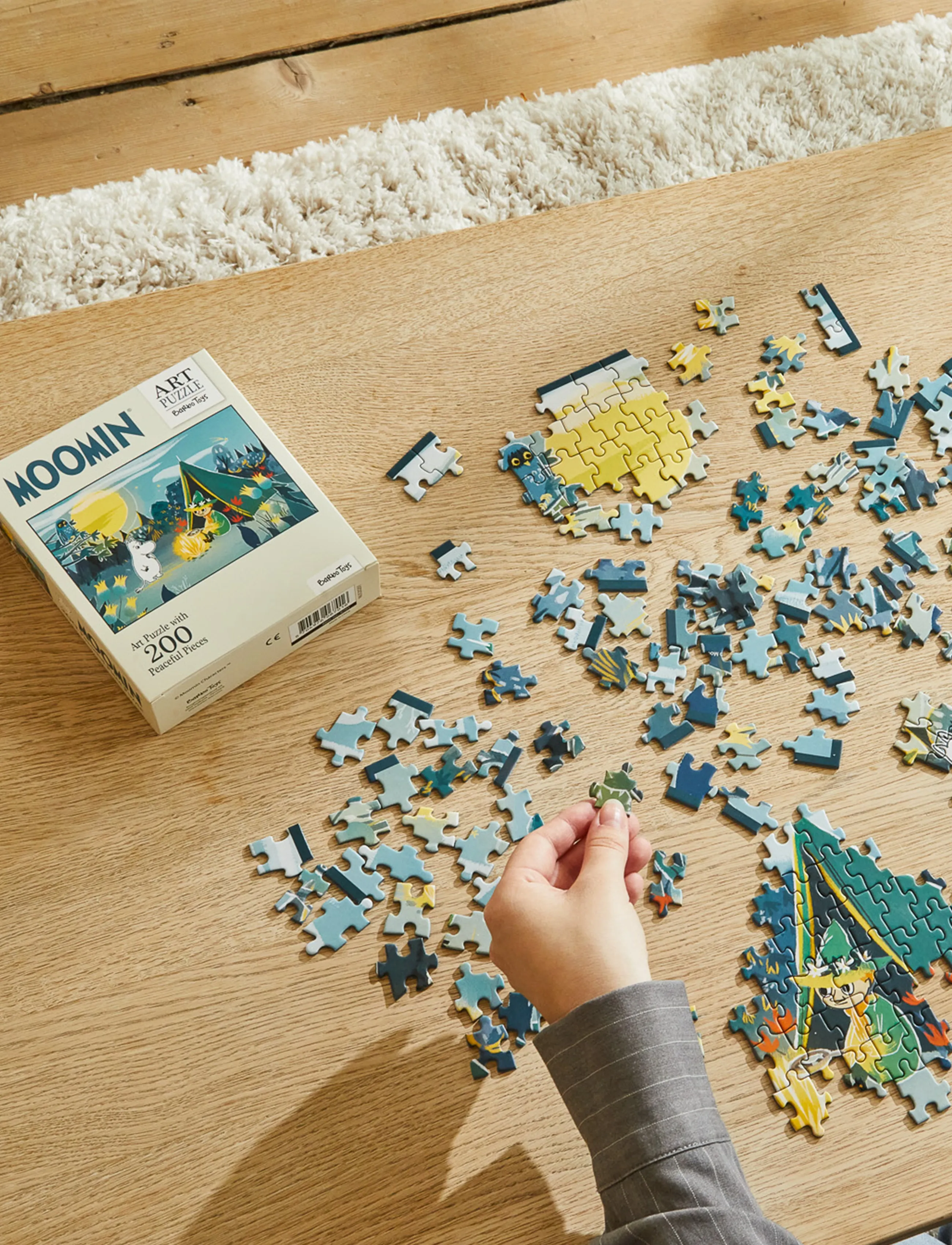 MOOMIN - Moomin 200pcs Puzzle - Blue - klassische puzzles - multiple color - 4