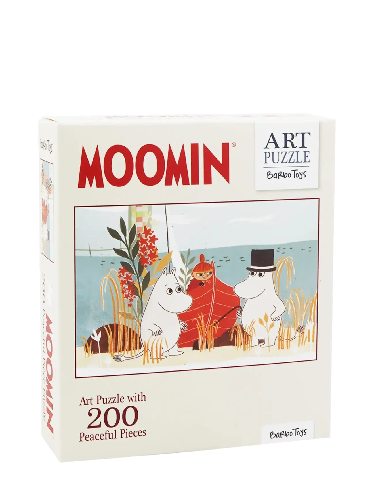 BARBO Spielzeug Moomin 200Pcs Puzzle - Rot Patterned - One Size - Kinder