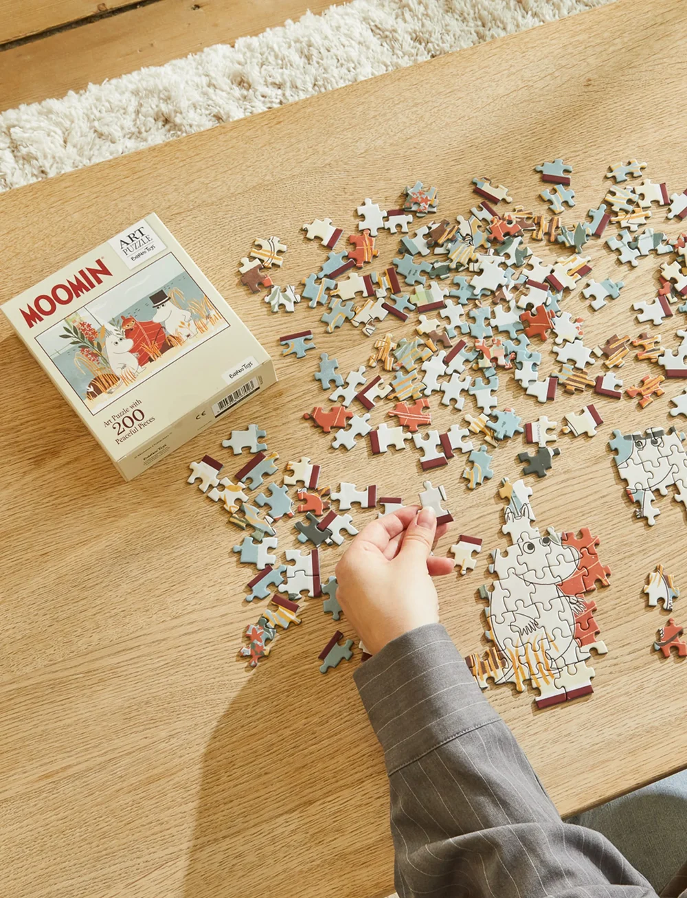 MOOMIN - Moomin 200pcs Puzzle - Red - klassische puzzles - multiple color - 4