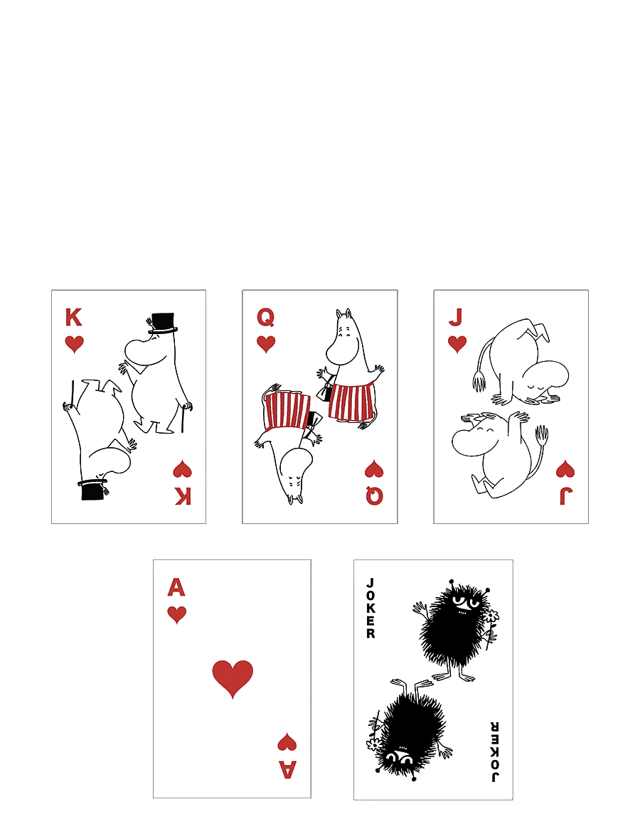 MOOMIN - Moomin Playing Cards in Tin Box - Forest - kaartspellen - multiple color - 3
