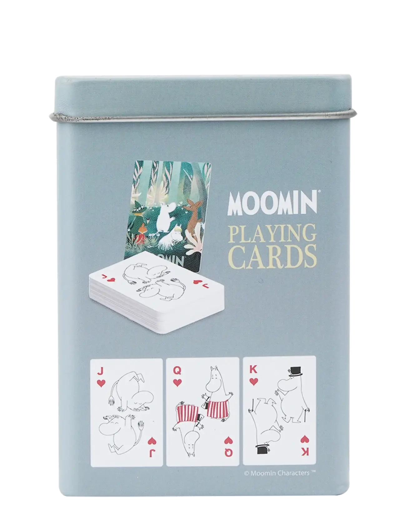 MOOMIN - Moomin Playing Cards in Tin Box - Forest - kaartspellen - multiple color - 5