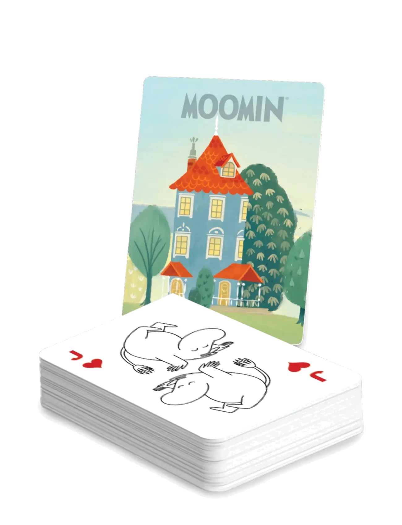 MUMINKI - Moomin Playing Cards in Tin Box - House - gry karciane - multiple color - 2