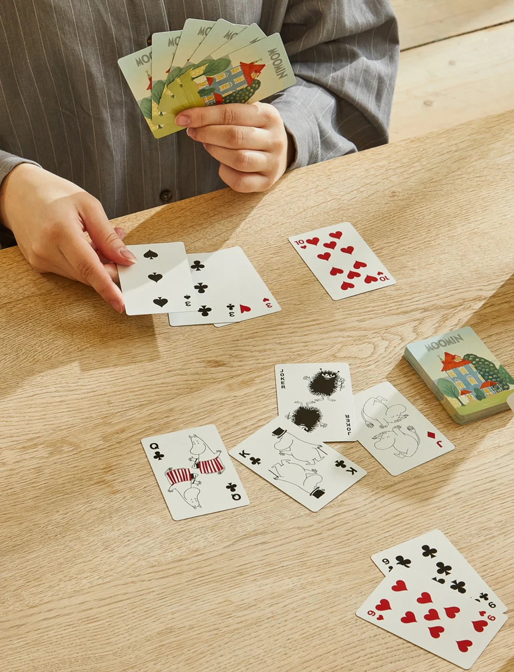 Muumitrollid - Moomin Playing Cards in Tin Box - House - kaardimängud - multiple color - 4