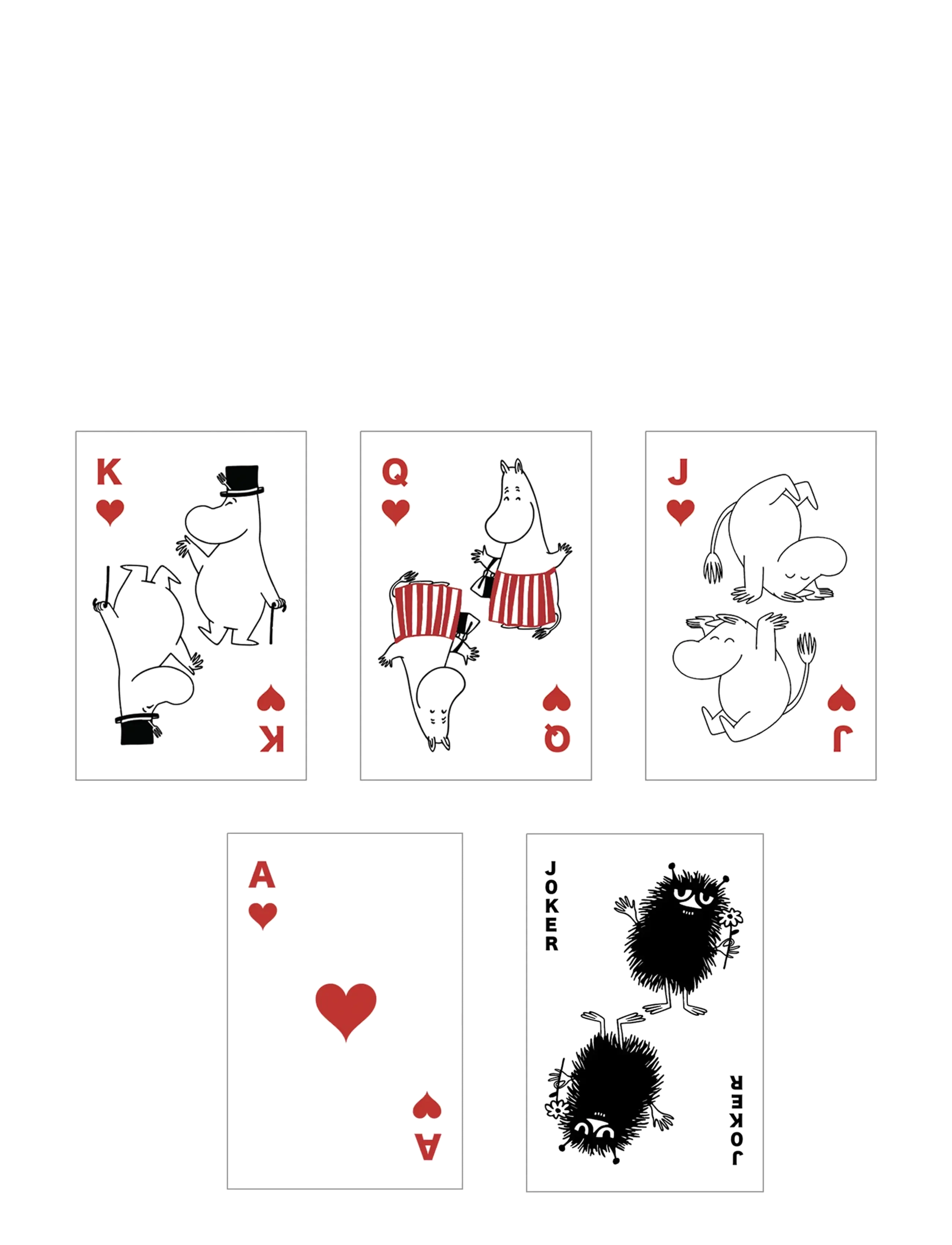 MUMINKI - Moomin Playing Cards in Tin Box - House - gry karciane - multiple color - 3