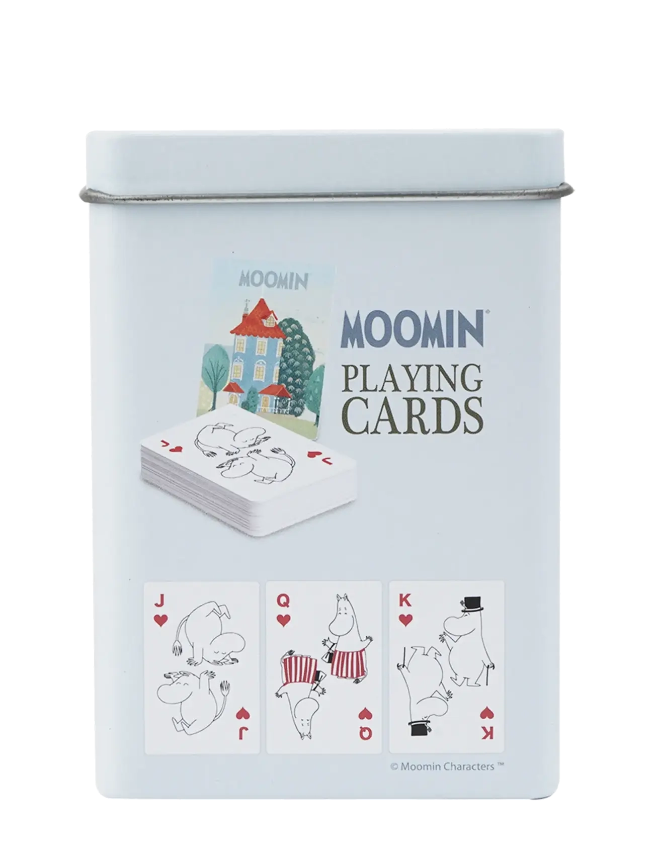 MUMINKI - Moomin Playing Cards in Tin Box - House - gry karciane - multiple color - 5