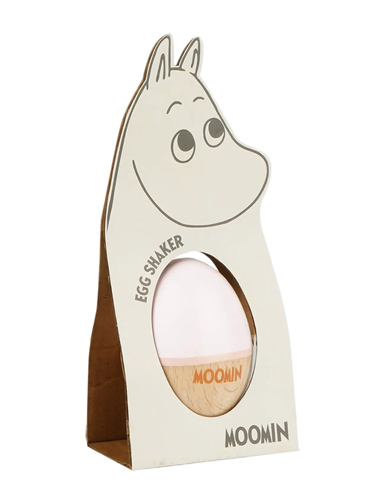 BARBO Spielzeug Moomin Egg Shaker - Rosa Pink - One Size - Kinder