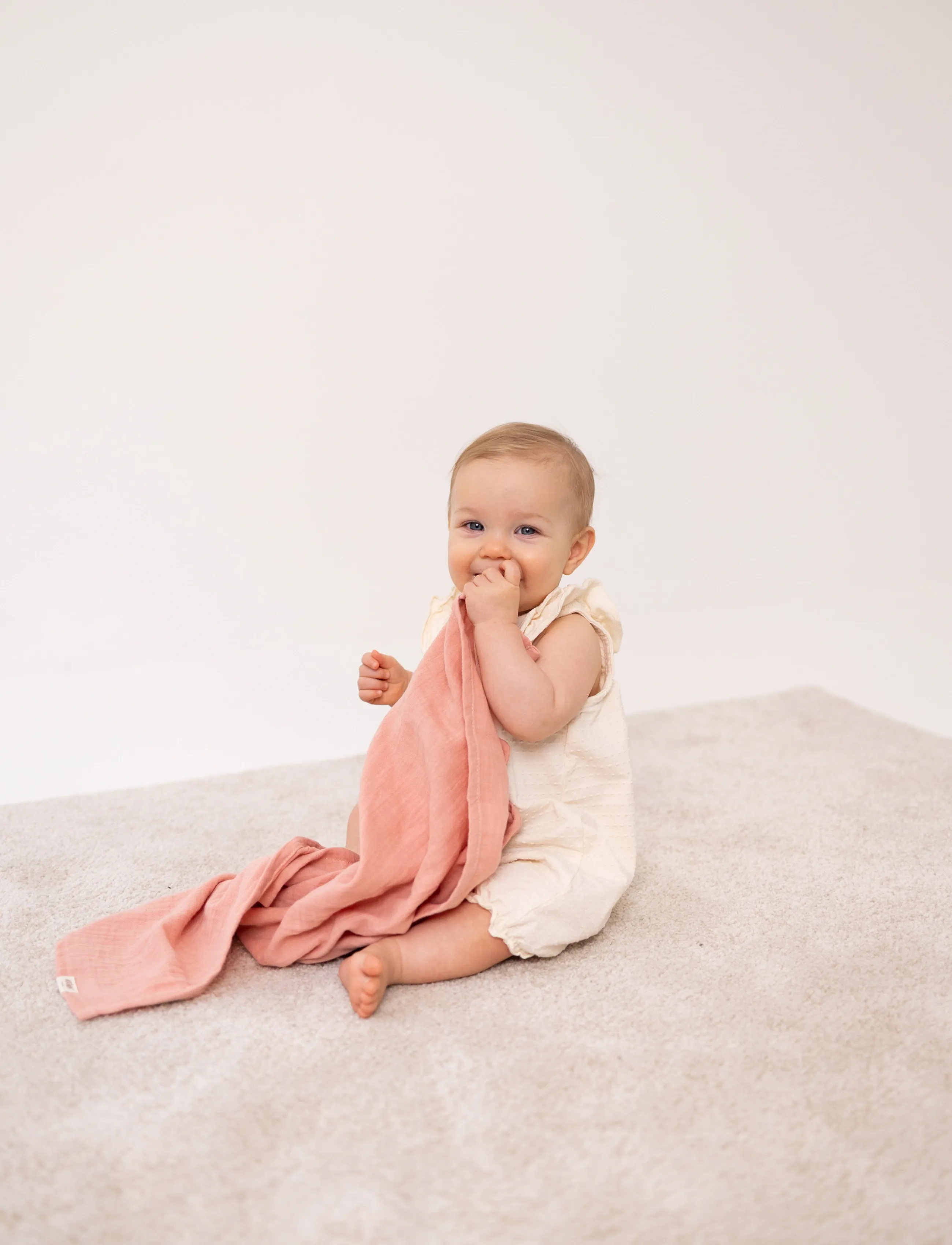MOOMIN - Moomin Muslin Baby Cloth 2-pack - Pink - 60x60cm - pink - 5