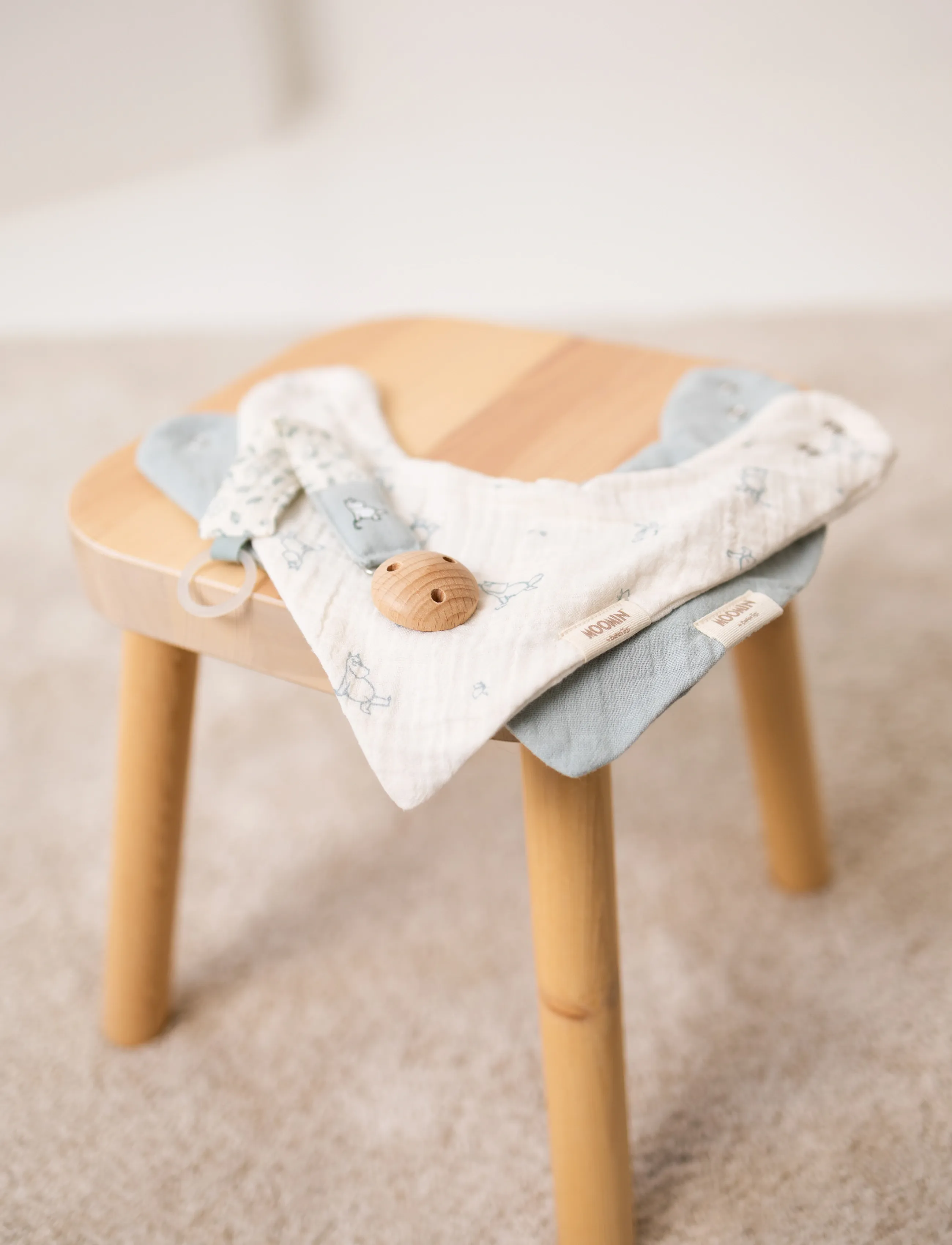 MUMIN - Moomin Pacifier Clip - Blue - napphållare - blue - 3