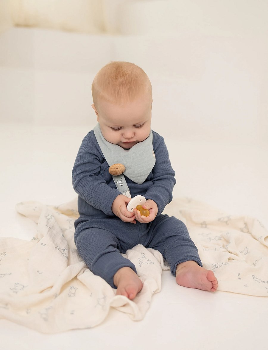 MUMIN - Moomin Pacifier Clip - Blue - napphållare - blue - 4