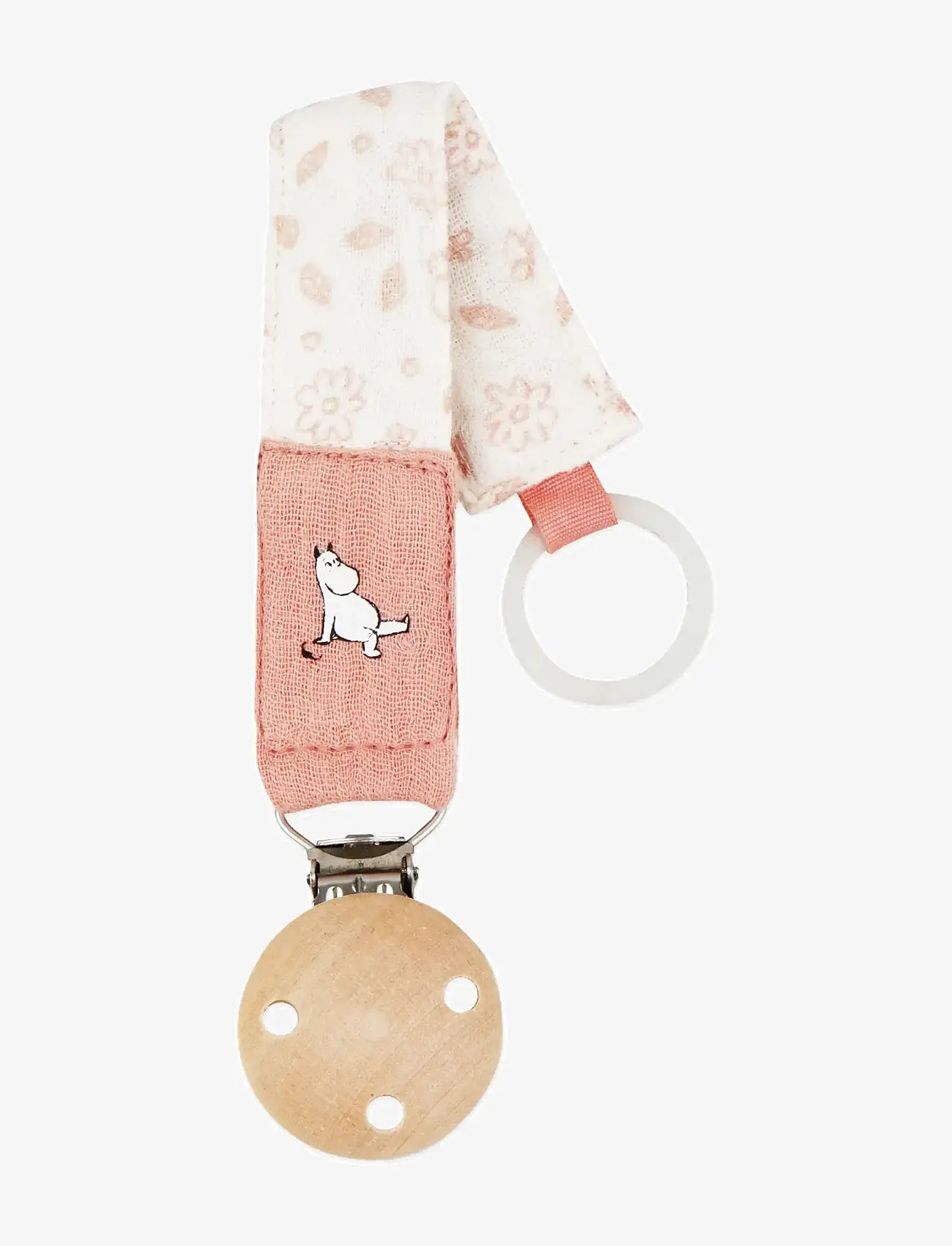 Muumitrollid - Moomin Pacifier Clip - Pink - lutiketid - pink - 1