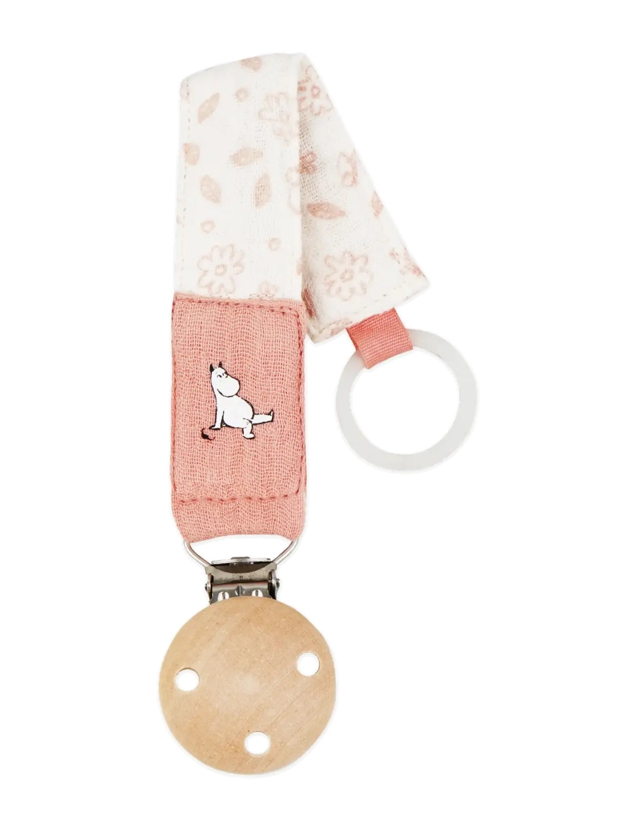 MUMIN Moomin Pacifier Clip - Pink - Inspiration - PINK / pink/rose