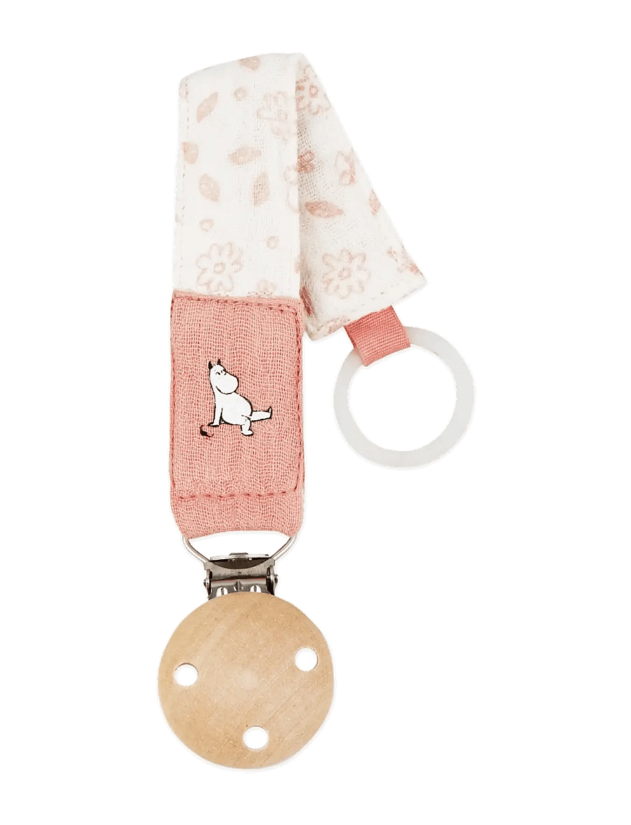 MOOMIN - Moomin Pacifier Clip - Pink - smellur fyrir snuð - pink - 1