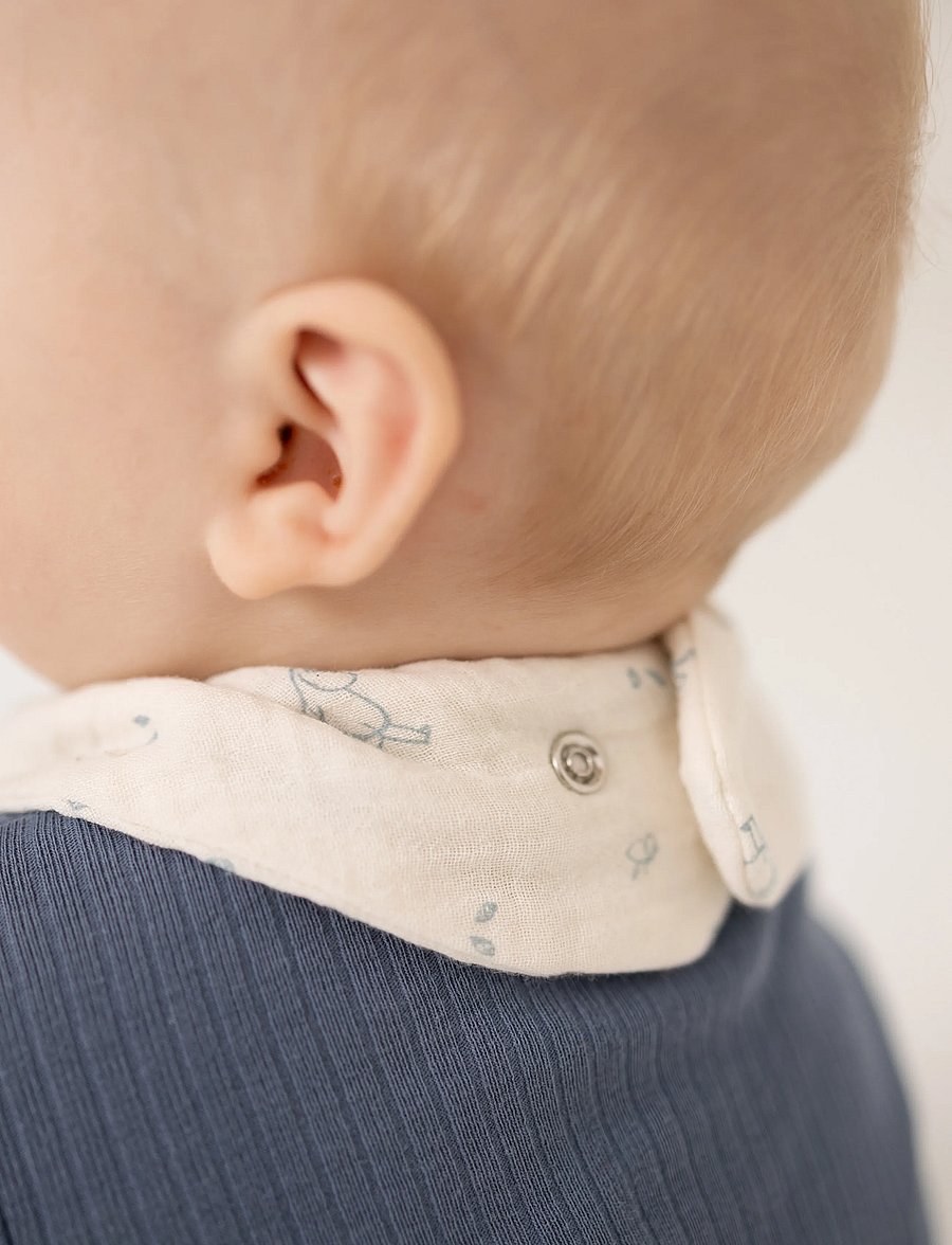 MOOMIN - Moomin Bandana Bibs 2-pack - Blue - sleeveless bibs - blue - 3