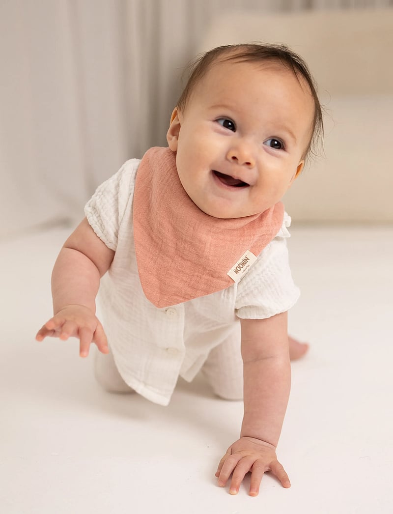 MUMINKI - Moomin Bandana Bibs 2-pack - Pink - Śliniaki bez rękawów - pink - 0