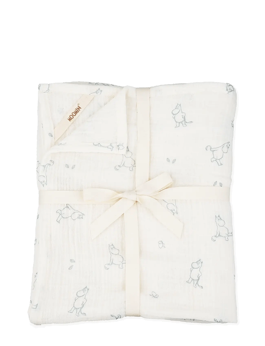 Muumitrollid - Moomin - Muslin Swaddle Blanket - Blue - musliinist tekid - blue - 1