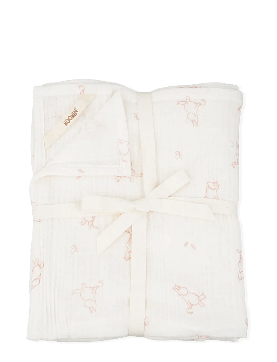 Muumitrollid - Moomin - Muslin Swaddle Blanket - Pink - musliinist tekid - pink - 1