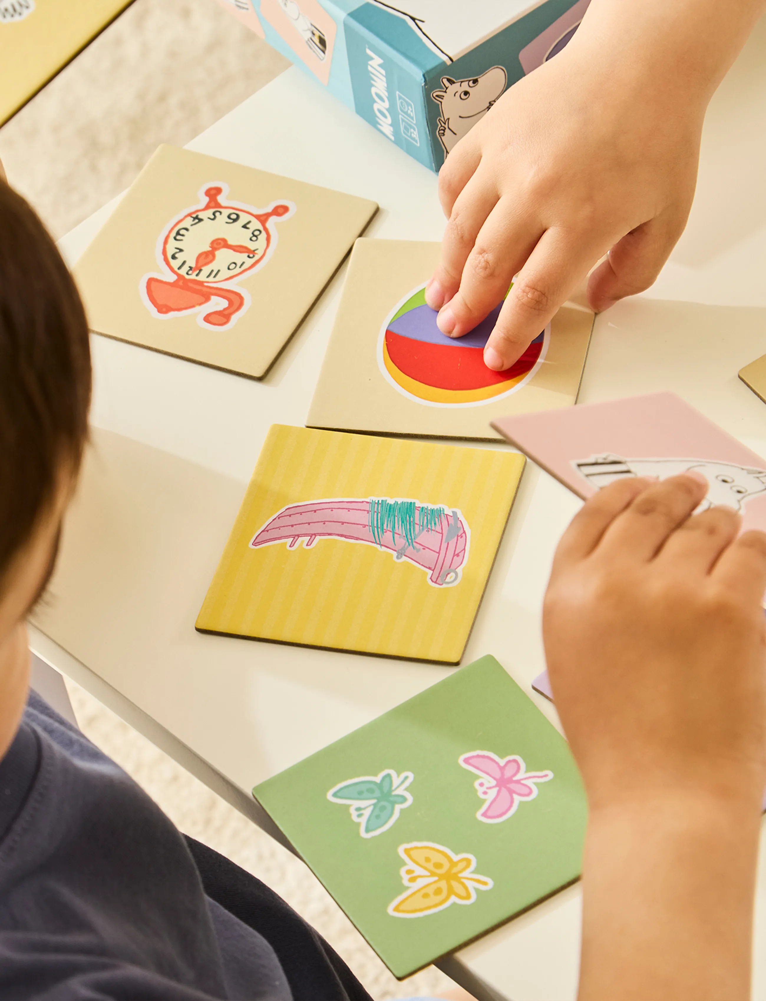 MUMIN Moomin My First Memo, One Size, Games, Blau - Memory, Kinder