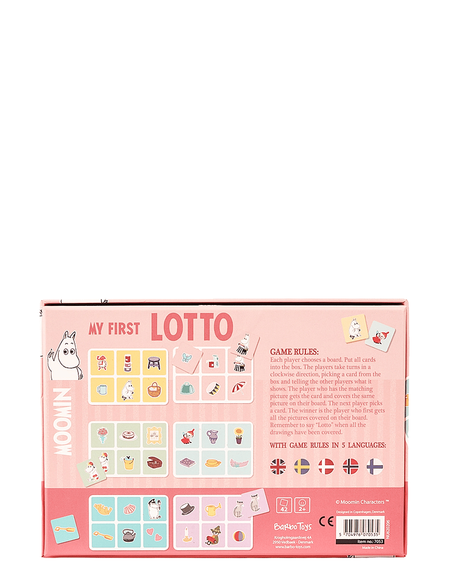 MUMIN - Moomin - My First Lotto - brädspel - multiple color - 3