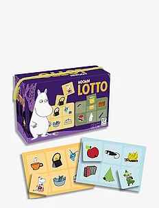 Moomin Lotto in a box with handel, MUMIN