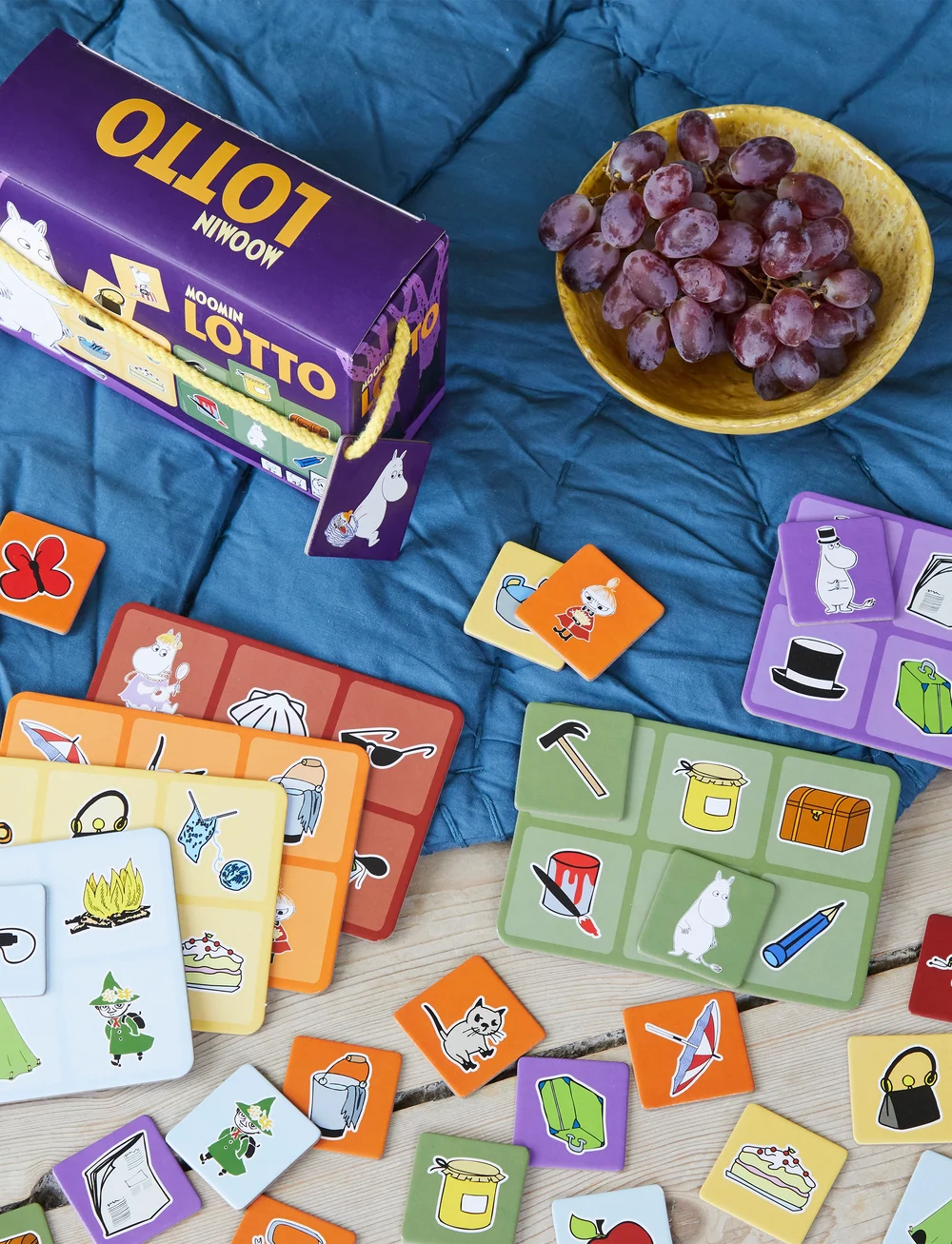 MOOMIN - Moomin Lotto in a box with handel - brettspiele - multiple color - 0