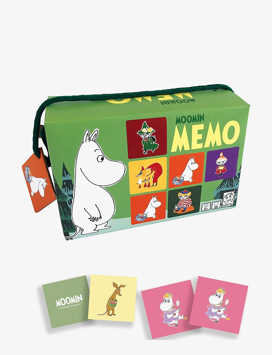 Barbo Toys - Moomin Memo in a box with handel - multiple color - 1