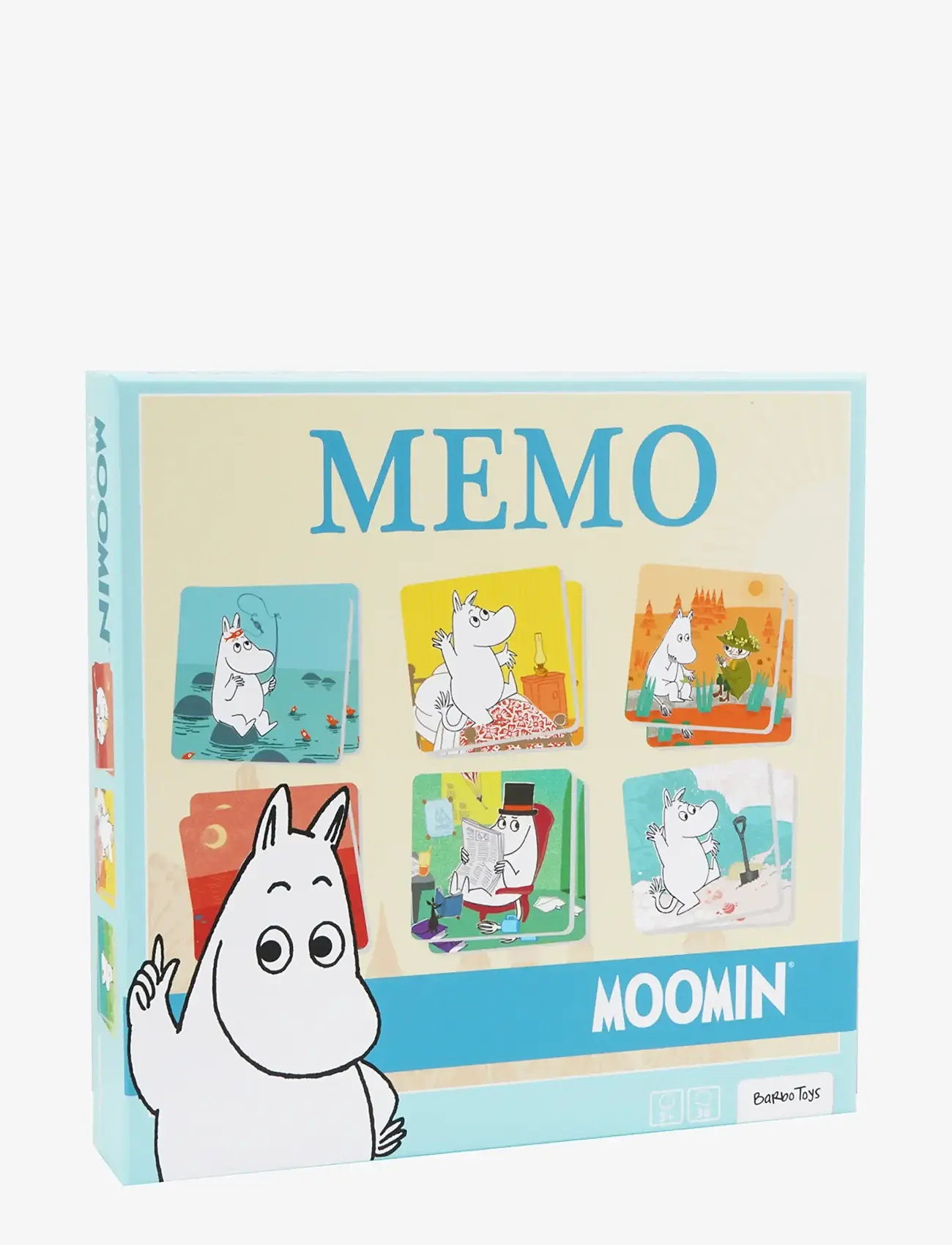 MOOMIN - Moomin Art Memo Game - memo - multiple color - 1