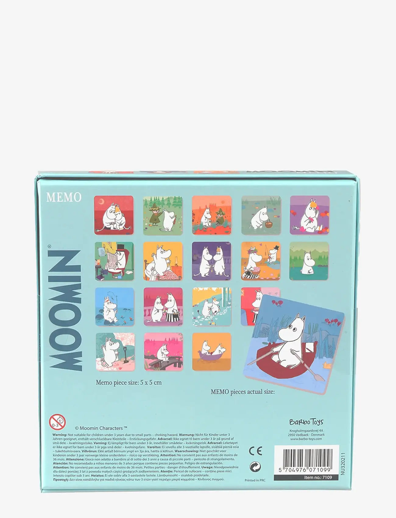 MOOMIN - Moomin Art Memo Game - memo - multiple color - 2