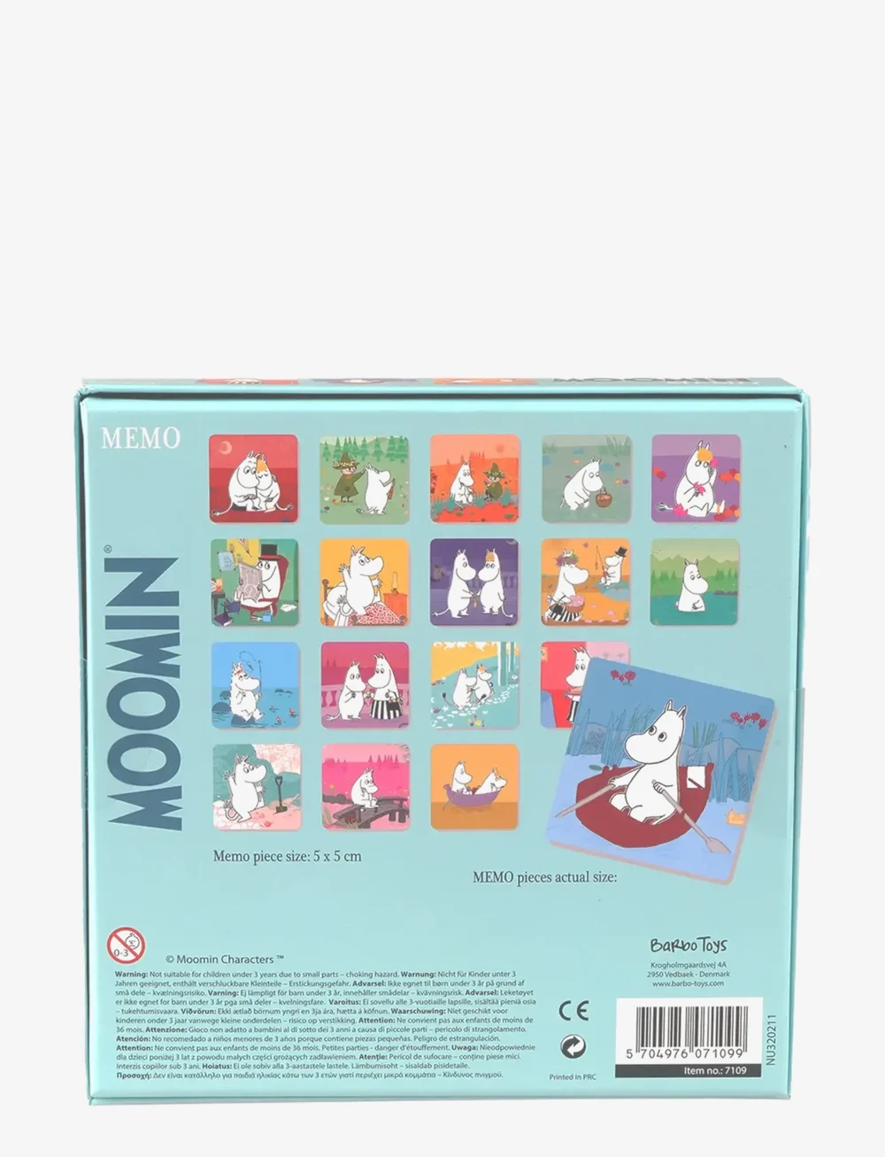 MOOMIN - Moomin Art Memo Game - memo - multiple color - 2