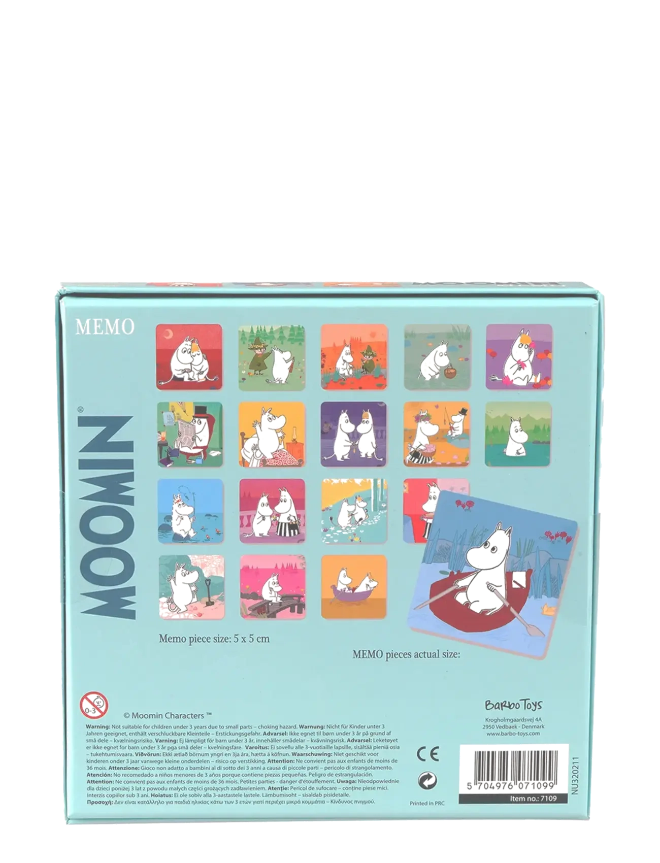 MOOMIN - Moomin Art Memo Game - memo - multiple color - 2