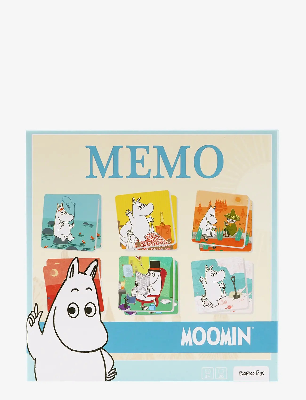 MOOMIN - Moomin Art Memo Game - memo - multiple color - 3