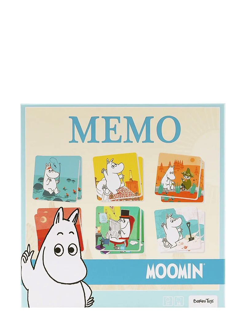 MOOMIN - Moomin Art Memo Game - memo - multiple color - 3