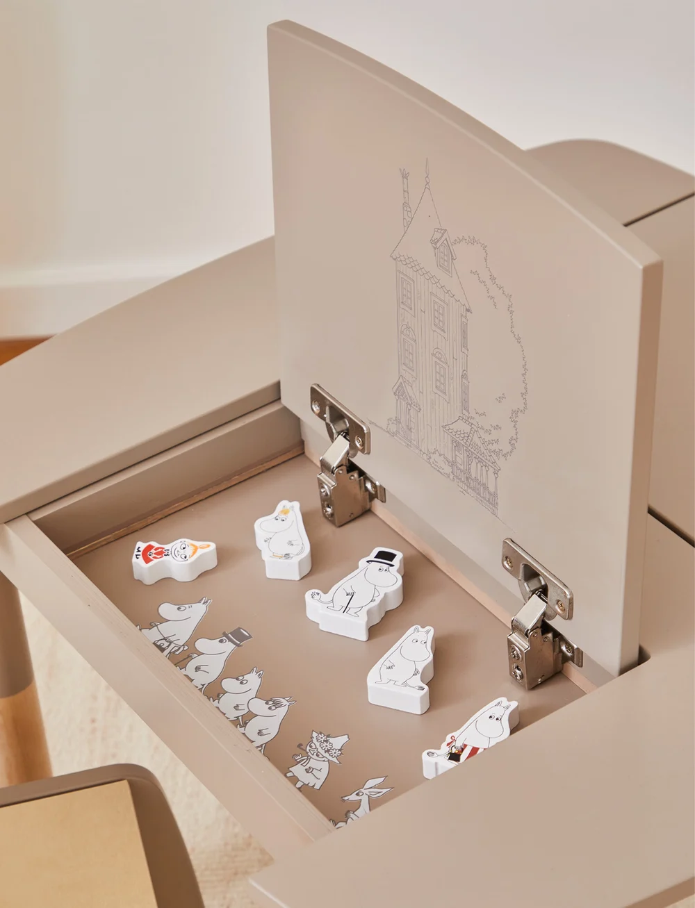 Muumitrollid - Moomin Storage Table - lauad - multiple color - 0