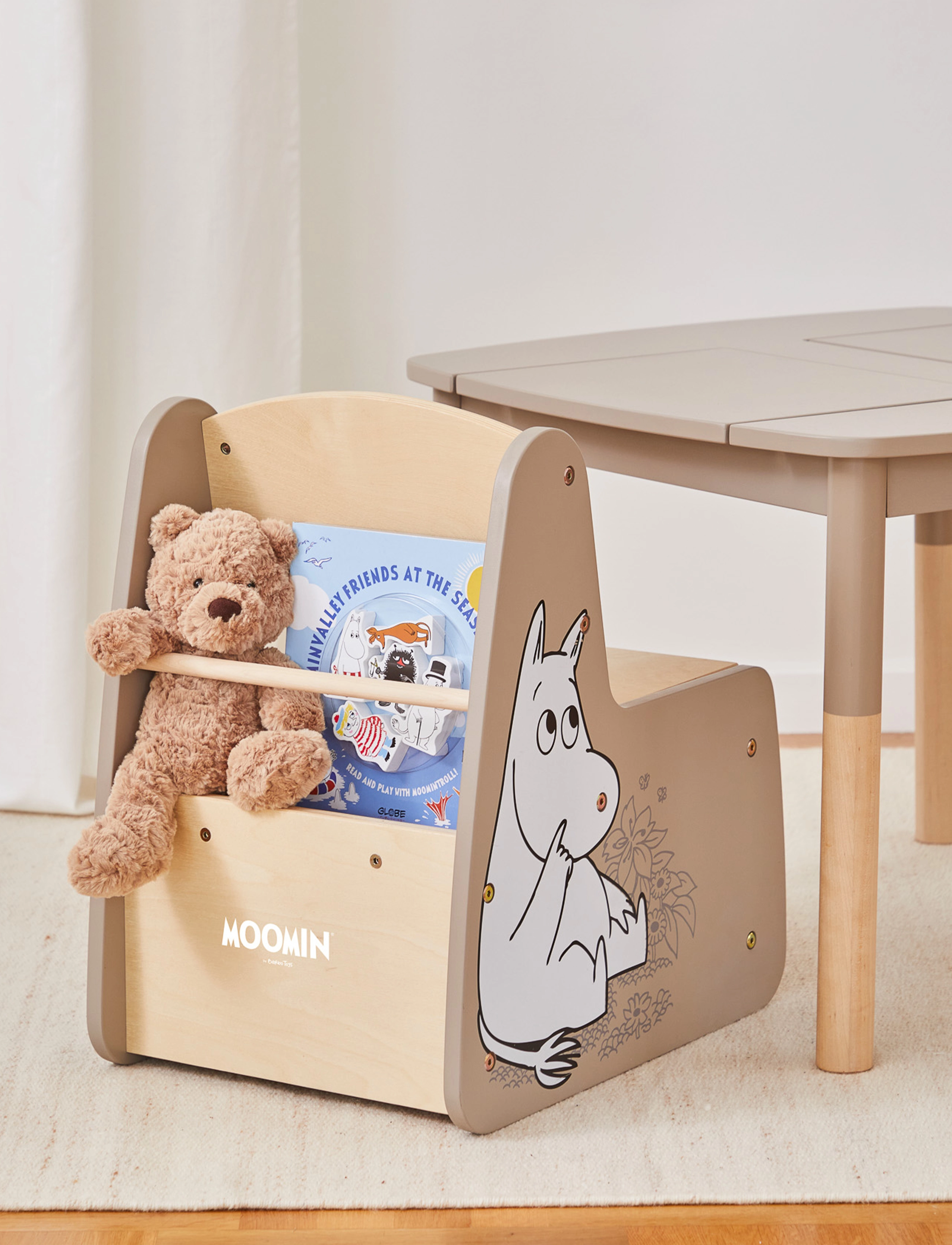 MUMIN Moomin Storage Chair, One Size, Furniture, Mehrfarbig/gemustert - Chairs & Stools, Kinder