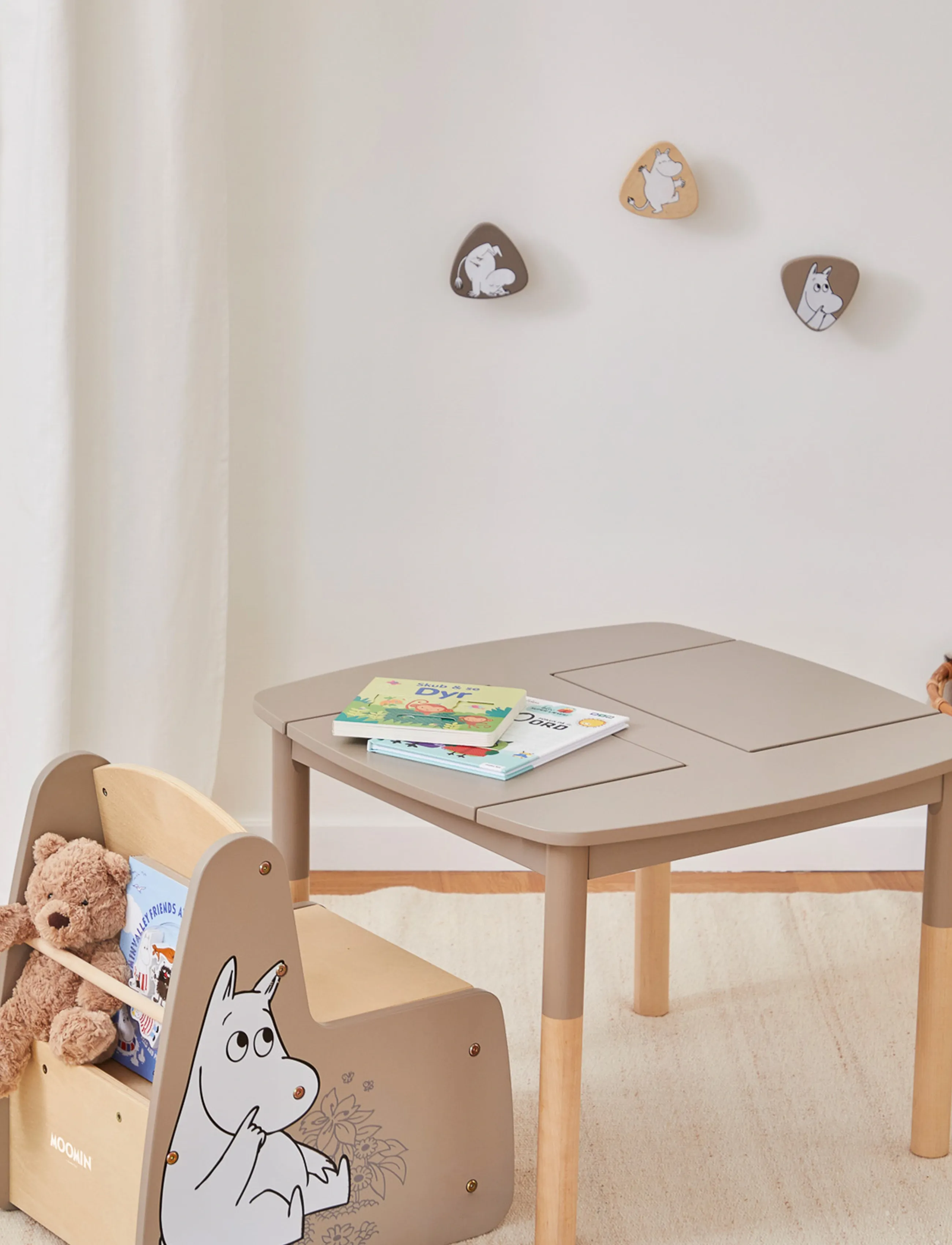 MUMIN Moomin Hooks, One Size, Storage, Mehrfarbig/gemustert - Hooks & Hangers, Kinder