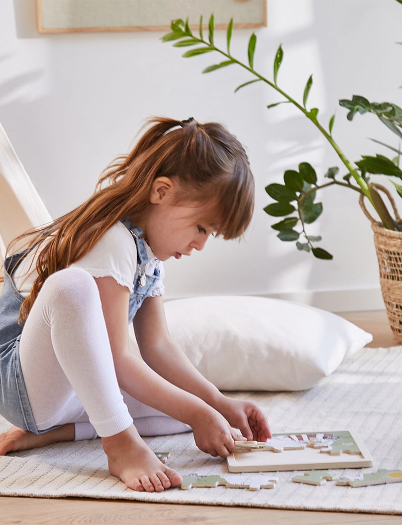 MUMIN - Moomin - Wooden Square Puzzle - Hugs - träpussel - 1016 - 5