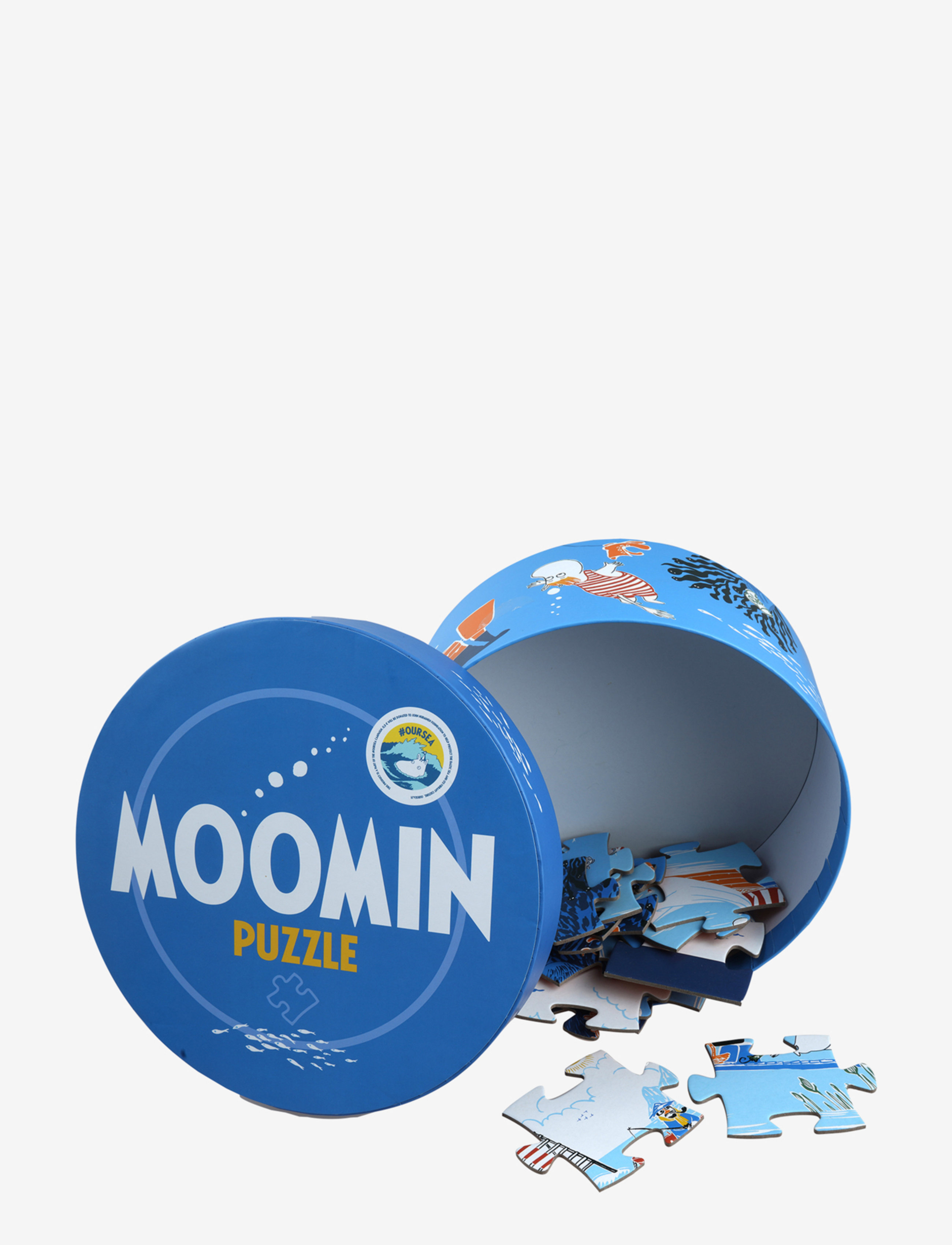 BARBO Spielzeug Moomin Floor Puzzle #Oursea Blau - One Size - Kinder